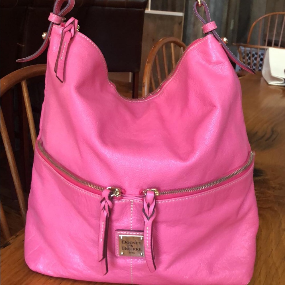 Hot Pink Dooney & Burke Purse